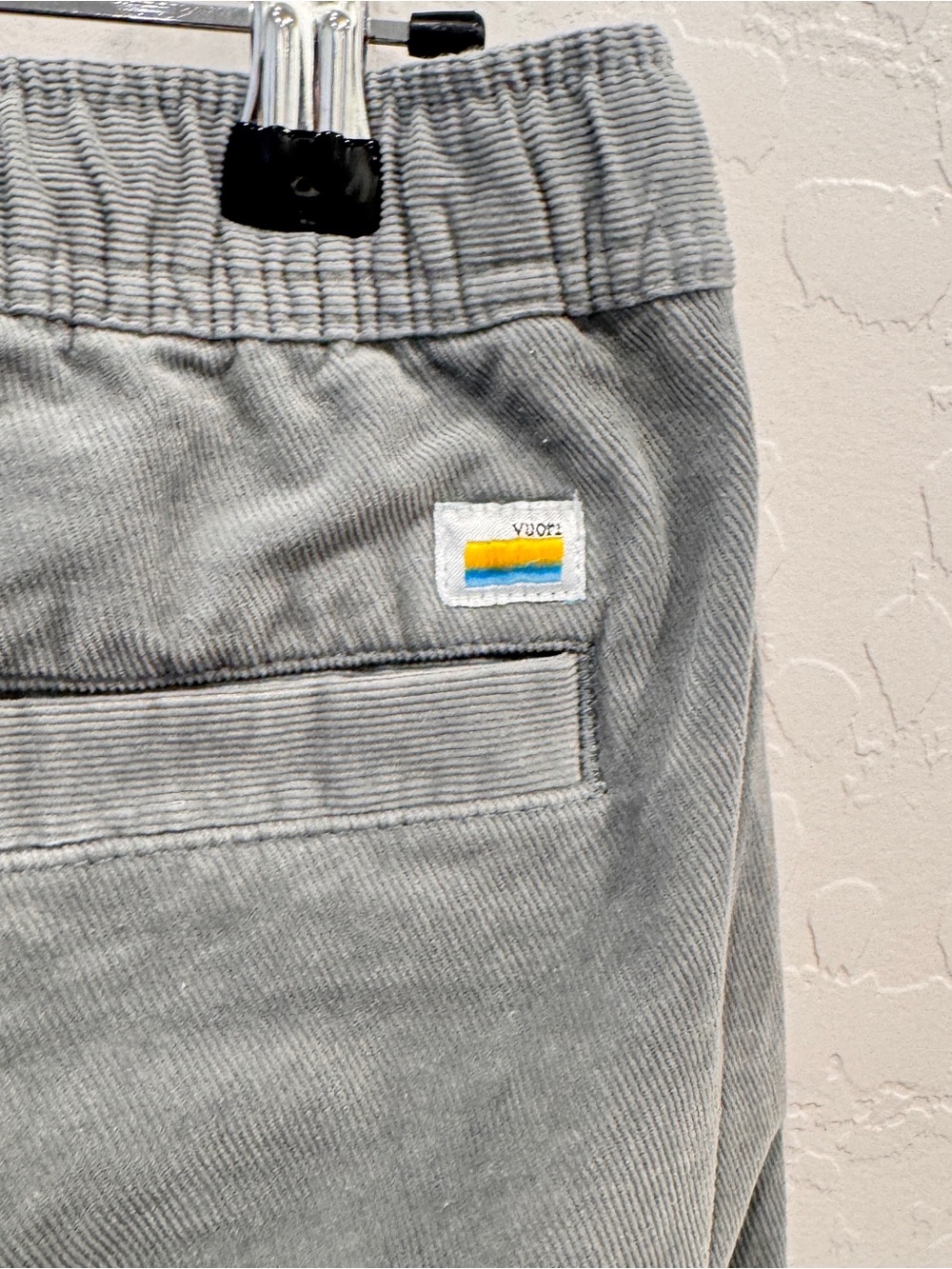 Vuori Optimist Corduroy Shorts Blue Mens Small Textured Gorpcore Outdoor - Picture 5 of 7